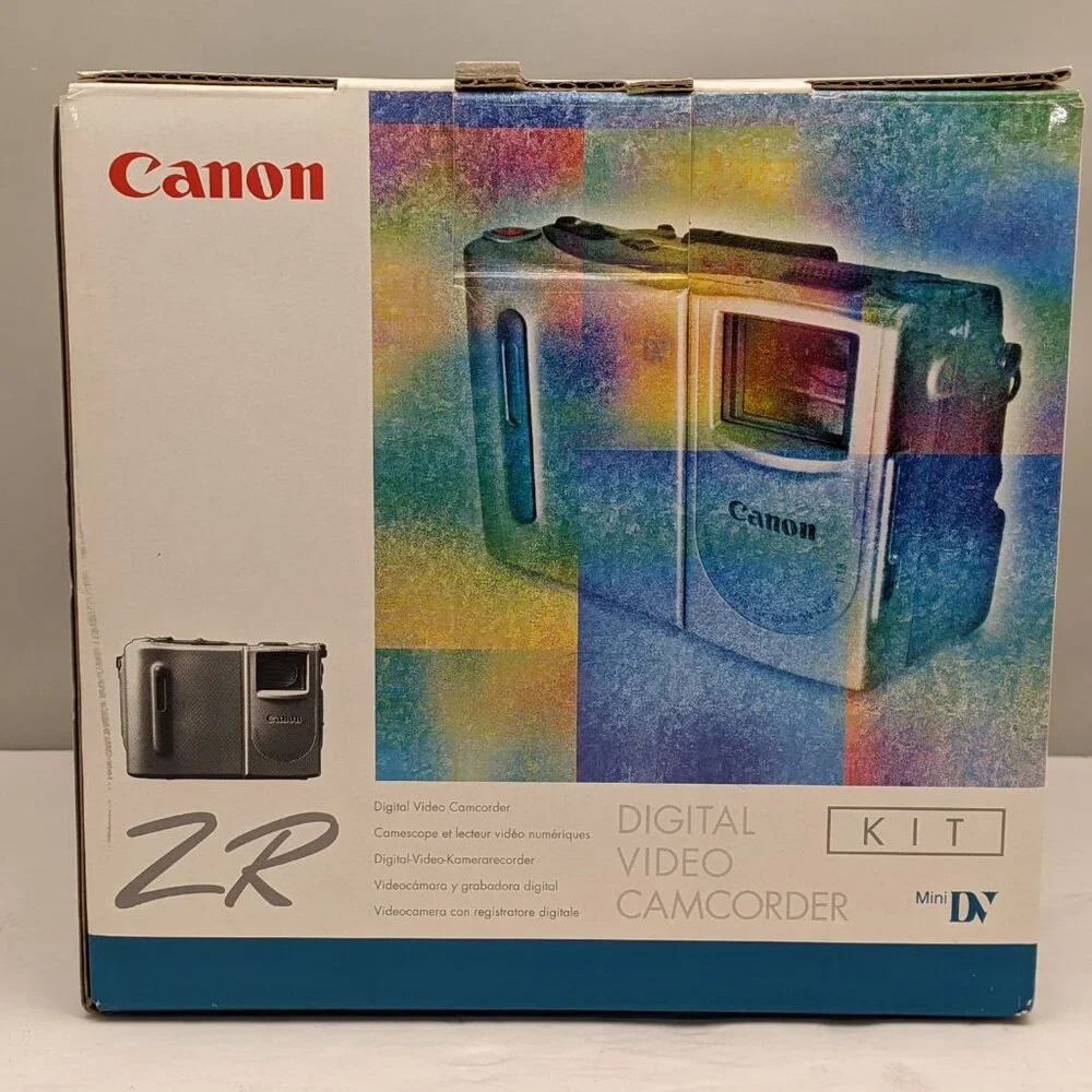 CANON ZR MiniDV Digital Video Camcorder Kit | NTSC | ZR KIT [ ** PARTIAL ** ]